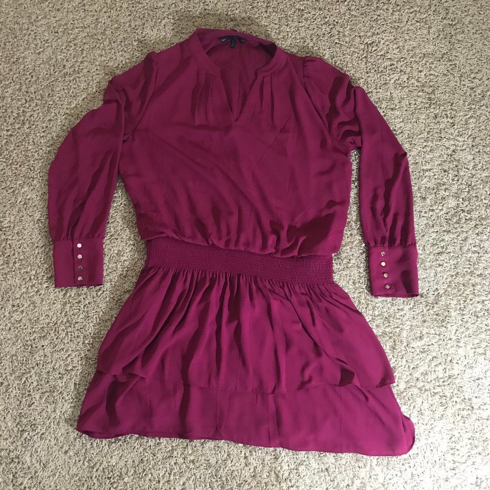 WHBM lavender Long Sleeve Dress